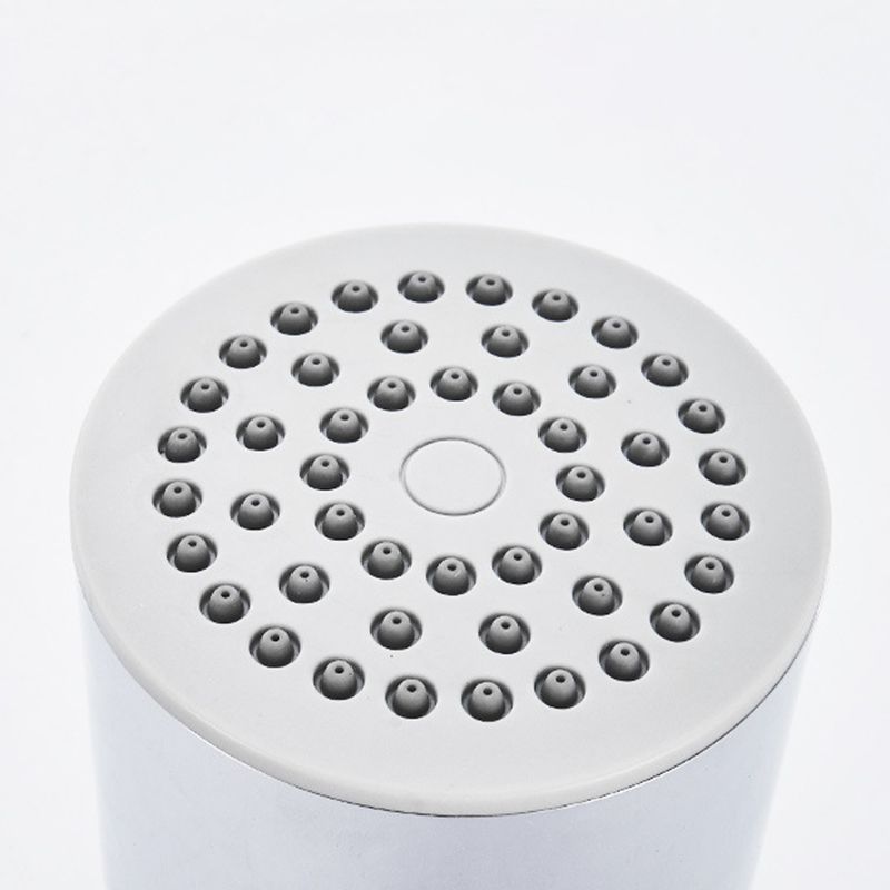 Avtoit | Round shower head made of stainless steel in silver wall-mounted shower head