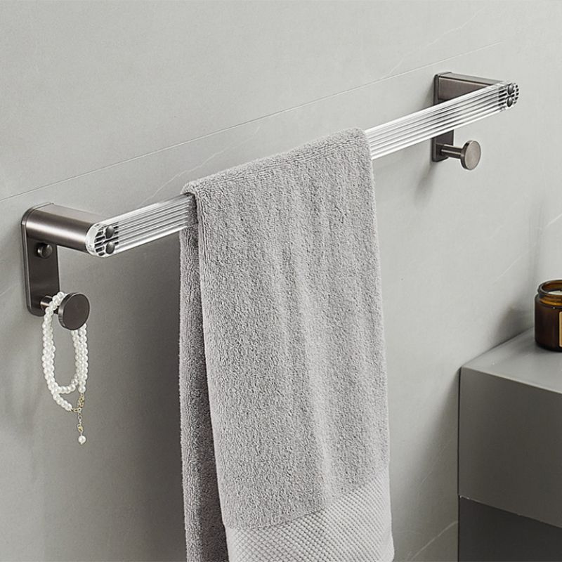 Avtoit | Modern Bathroom Set Gray Towel Rack Bathroom Shelf Bathroom Accessories Set
