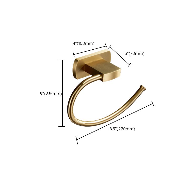 Avtoit | Traditional Golden Bath Accessory Set Brass Bathroom Accessories Kit