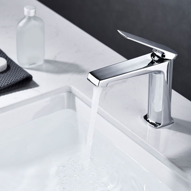 Avtoit | Modern centerset bathroom faucet Solid color copper faucet for the bathroom