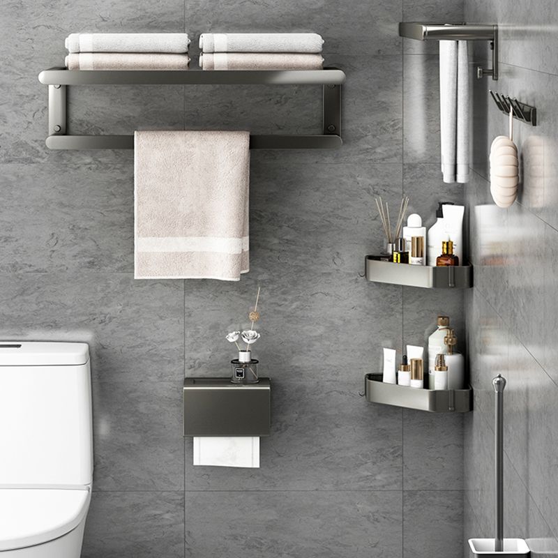 Avtoit | Matte Gray Bathroom Hardware Set Modern Bathroom Accessories Set
