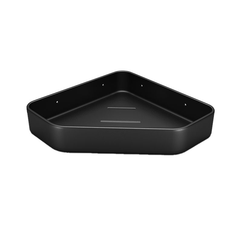 Avtoit | Matt black bathroom accessories set Modern anti-rust 1/2/3-piece bathroom shelf