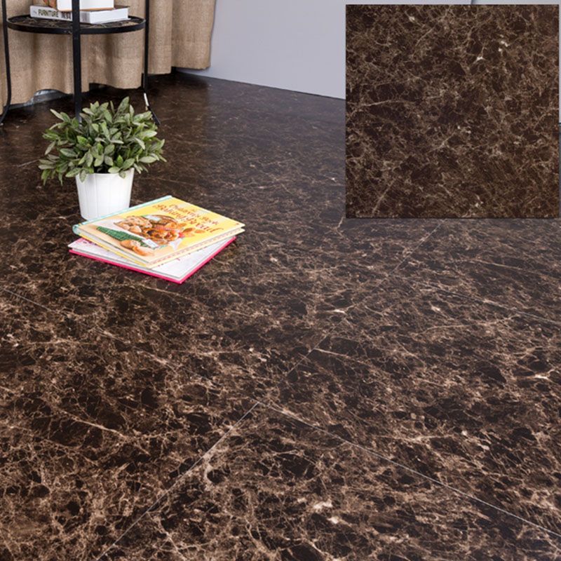 Avtoit | Peel and Stick Vinyl Floor Mat Square Edge Flooring Vinyl