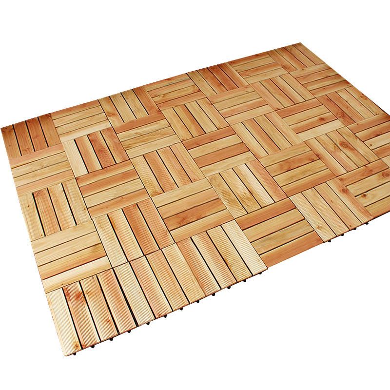 Avtoit | Connection Patio Floor Tiles Made of Solid Wood Patio Floor Tiles