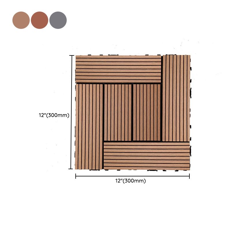 Avtoit | Rectangular constructed tiles water-resistant parquet flooring for balcony
