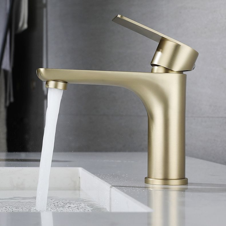 Avtoit | Modern Vessel Faucet Copper Single Handle Low Arc Vessel Faucet for Home