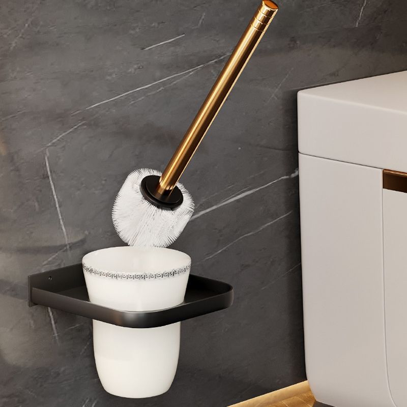 Avtoit | Traditional Black Aluminum Bathroom Fittings Set Bathroom Accessories Kit