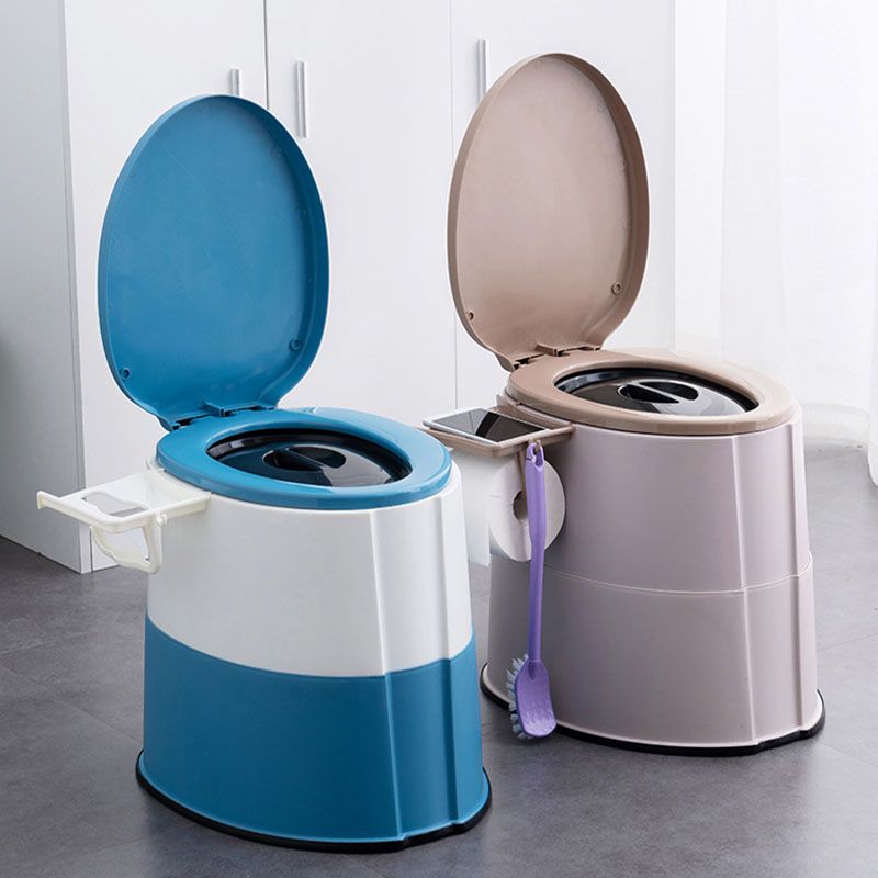 Avtoit | Contemporary plastic floor-mounted toilet bowl with toilet seat for the bathroom