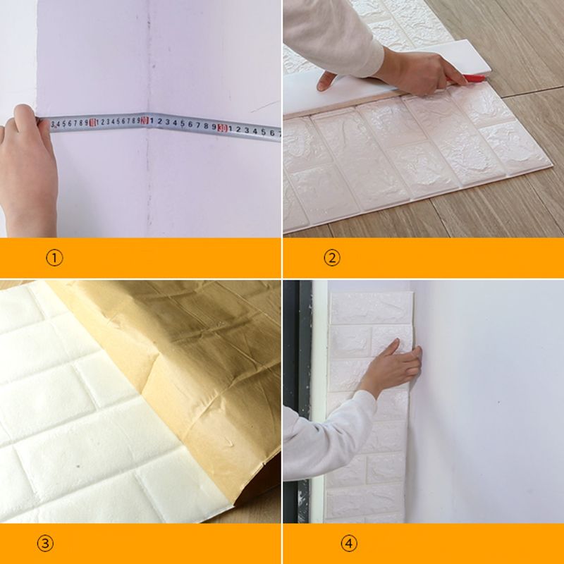 Avtoit | Modern Panel PVC 3D-embossed Self-adhesive Waterproof Interior Cladding