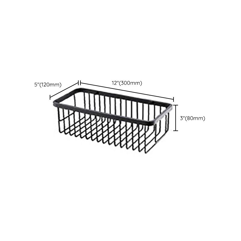 Avtoit | Modern Classic Bathroom Accessories Set in Stainless Steel Matte Black Bathrobe Hook/Towel Ring Bar