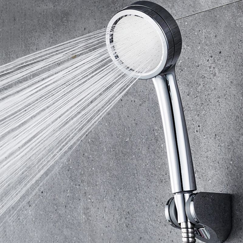 Avtoit | Modern hand shower head 5 spray patterns Chrome Round Wall mounted shower head