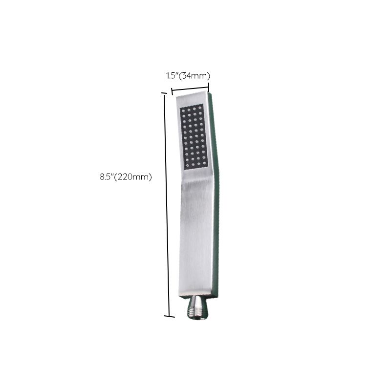 Avtoit | Simple Rectangle Shower Head 304 Stainless Steel Hand Shower
