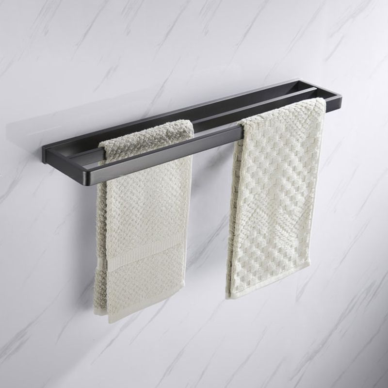 Avtoit | Gray 5-piece modern bathroom accessory set made of stainless steel