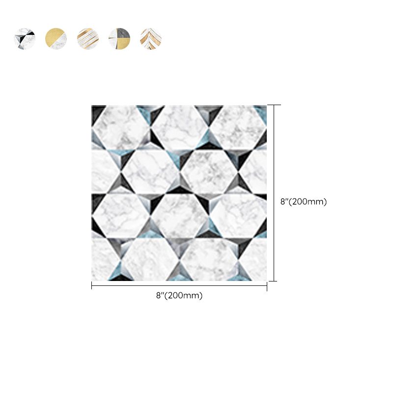 Avtoit | Contemporary Mosaic Tile Peel and Stick Tile Kitchen Backsplash Peel and Stick Wall Tile