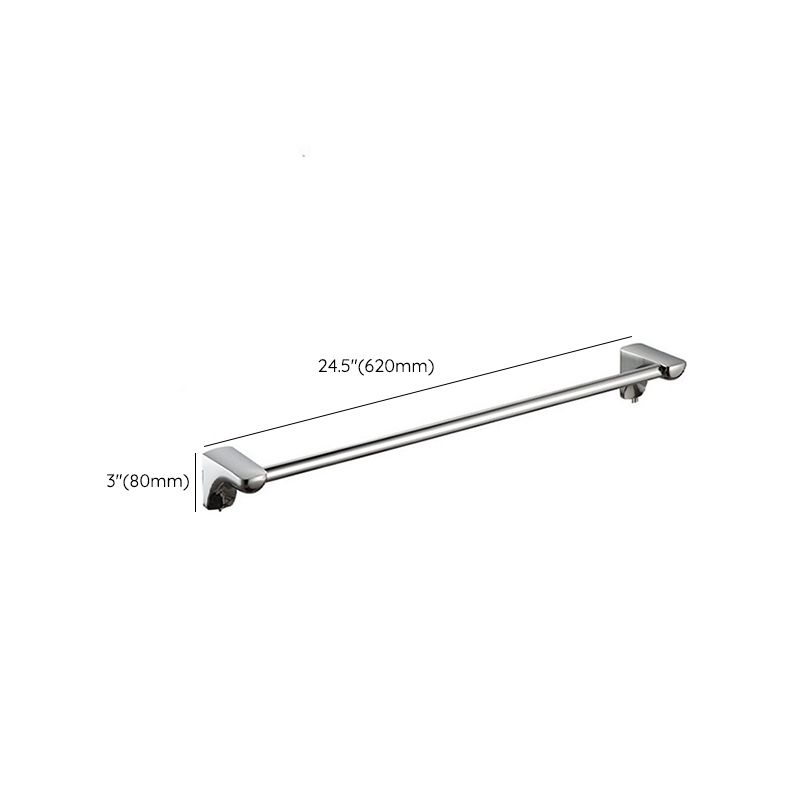 Avtoit | Modern Bathroom Hardware Paper Holder Bathroom Shelf Silver Bathroom Accessory Set