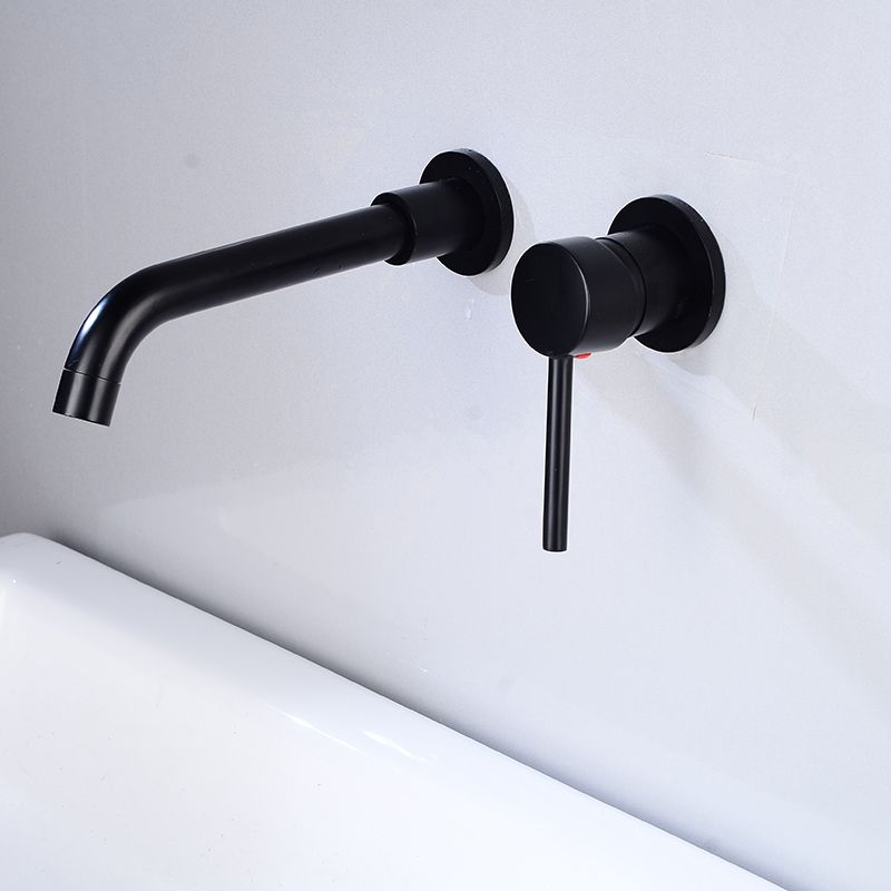 Avtoit | Lever handles Wall-mounted bathroom faucet High-arch sink faucet