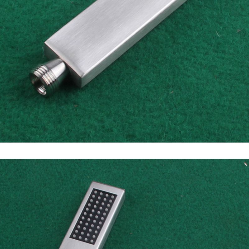 Avtoit | Simple Rectangle Shower Head 304 Stainless Steel Hand Shower