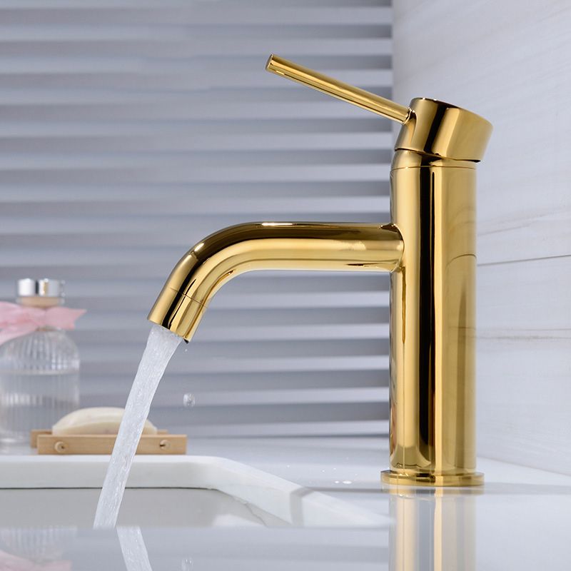 Avtoit | Modern 1-Hand Basin Faucet Gold Brushed Sink Faucet Brass