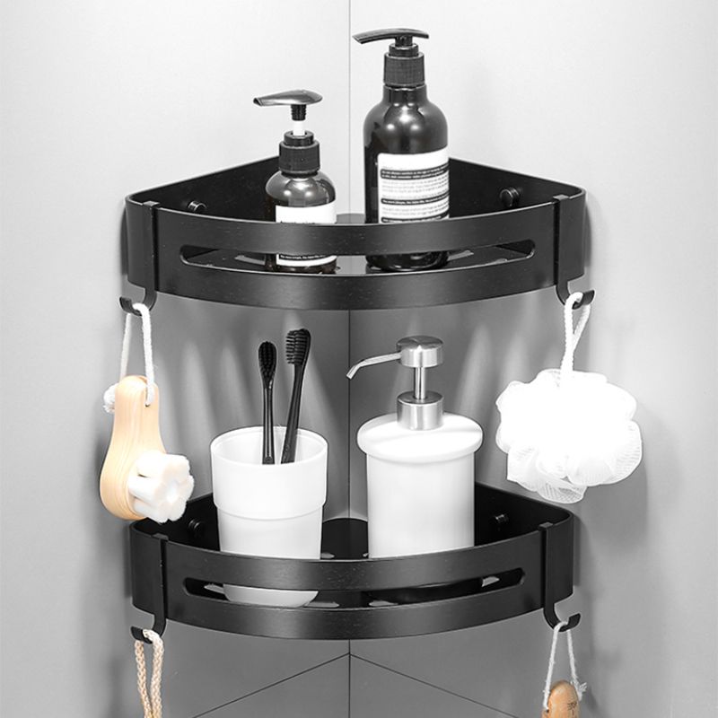 Avtoit | Modern Black Bathroom Accessory Set Tissue Holder Towel Bar Bathroom Fittings Set