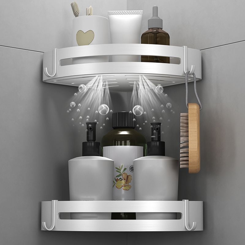Avtoit | Silver Bathroom Set Modern Rust Protection Bathroom Accessories Individual or as Set