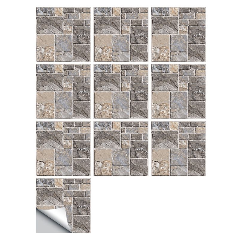 Avtoit | Plastic Peel and Stick Wall Tiles Modern Simple Peel and Stick Wall Tiles