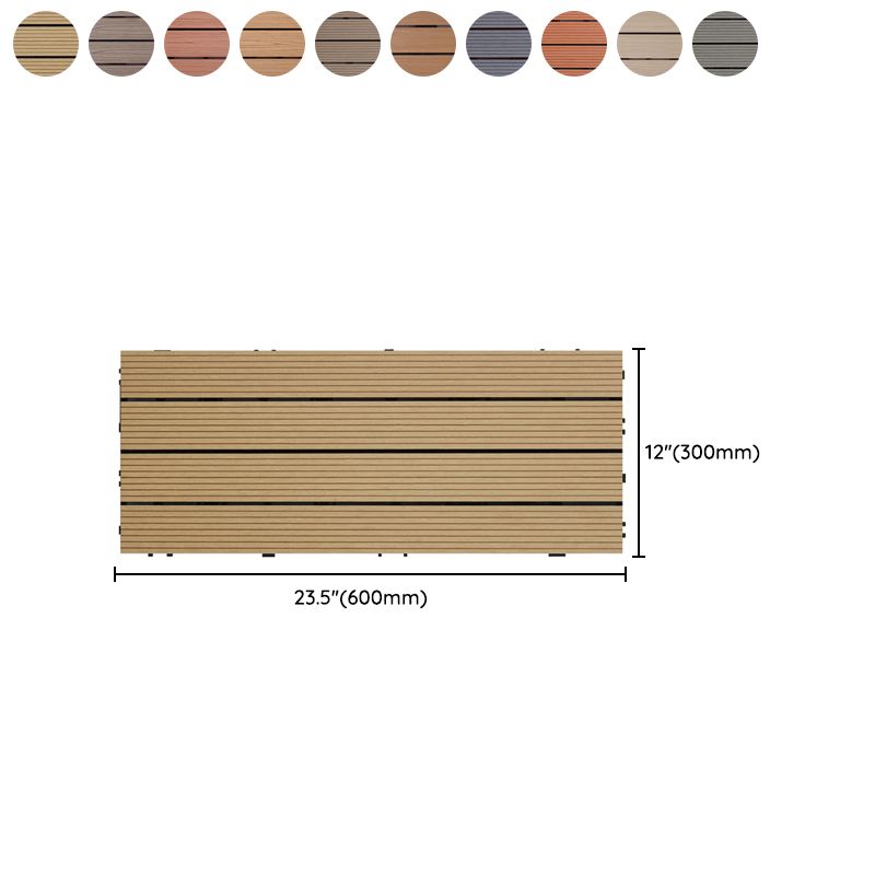 Avtoit | Waterproof Floor Tiles Layable Composite Patio Tiles