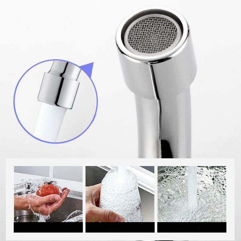 Avtoit | Modern Center Set Mixer Tap Chrome 2 Knob Handles Swivel Spout Basin Mixer Tap