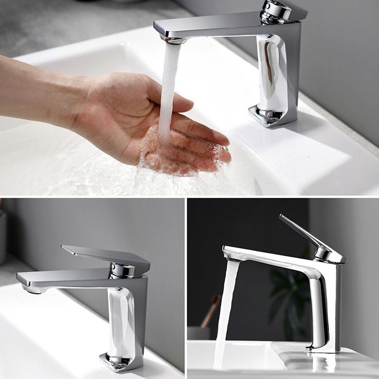 Avtoit | Glam Copper Vessel Faucet Lever Handles Low Arc Vessel Faucet for Bathroom