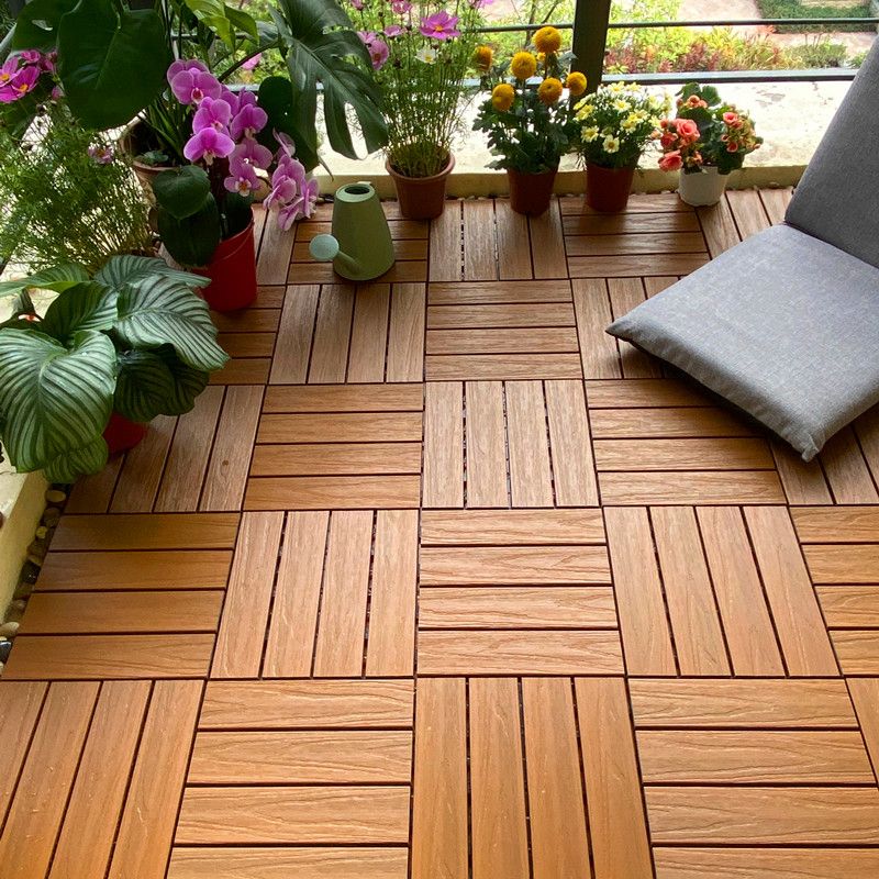 Avtoit | Composite deck tile Solid Color Waterproof Patio Floor Tile