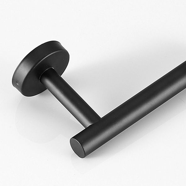 Avtoit | Modern Bathroom Hardware Set in Stainless Steel Brushed Chrome Towel Bar/Ring & Bathrobe Hook