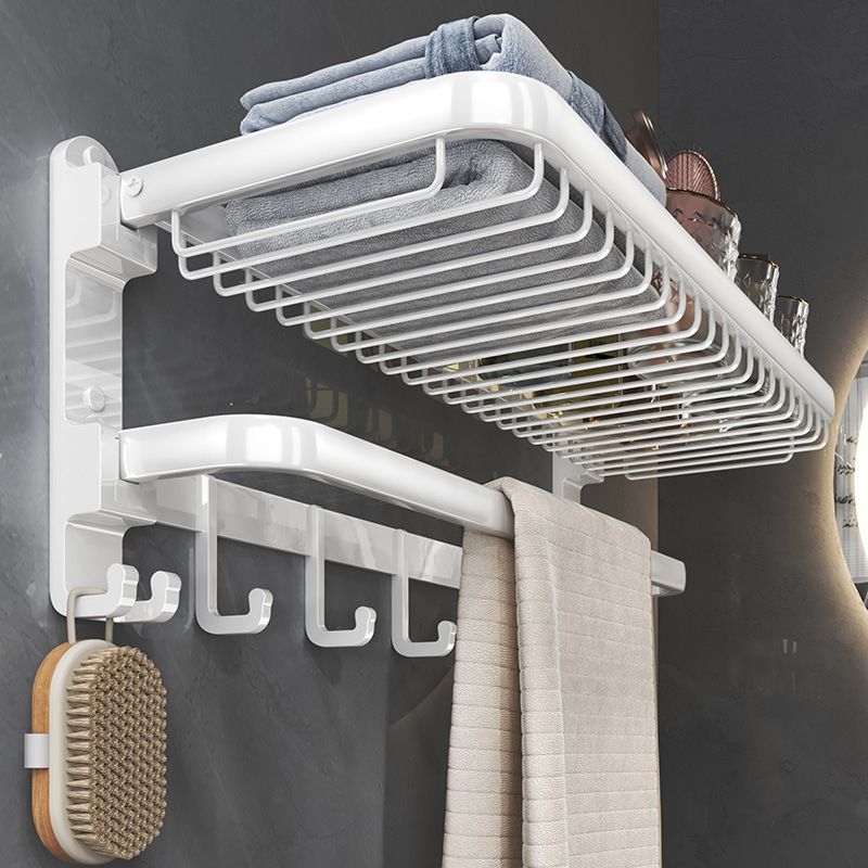 Avtoit | Modern Bathroom Accessory Set White Paper Holder Bathroom Shelf Bathroom Fittings Set