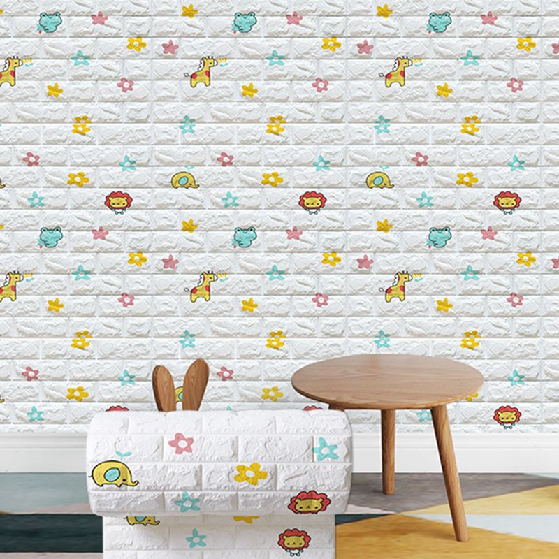 Avtoit | Modern Cartoon Wall Covering Peel and Stick Wall Ceiling for Bedroom