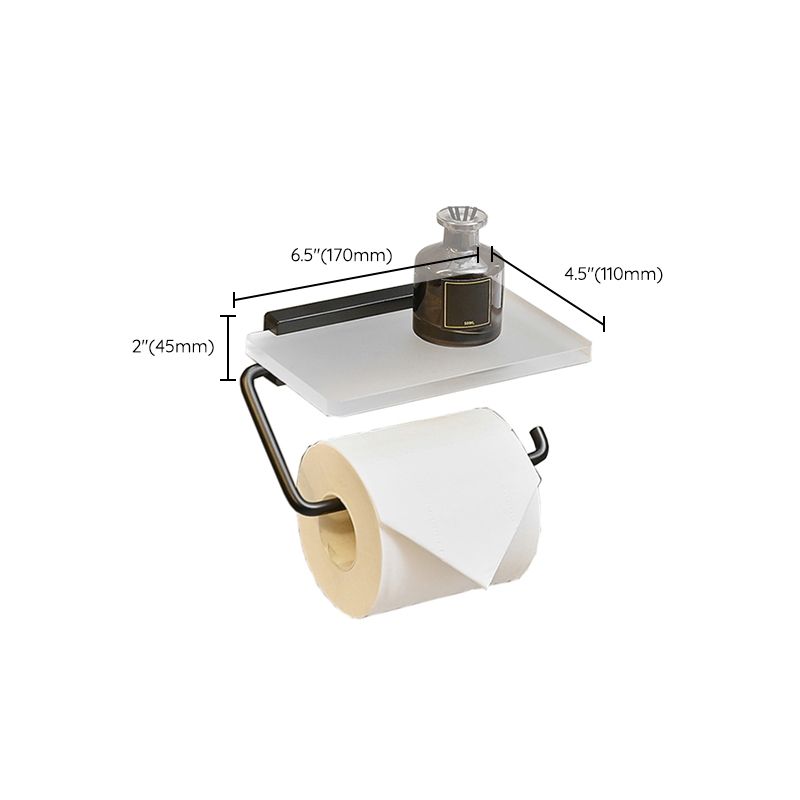 Avtoit | Metal and acrylic bathroom accessories as a single piece or in a set in black