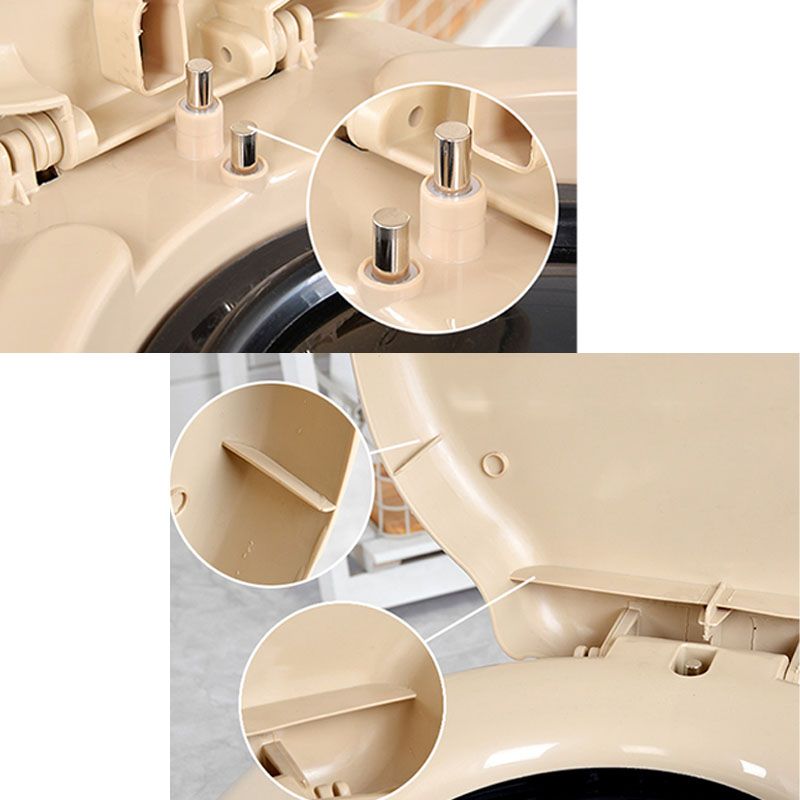 Avtoit | Modern Plastic Floor-Mounted Toilet Bowl with Seat for the Bathroom