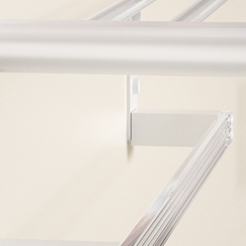 Avtoit | White Metal and Acrylic Bathroom Accessories as a Single Piece or in a Set with Bathroom Shelf