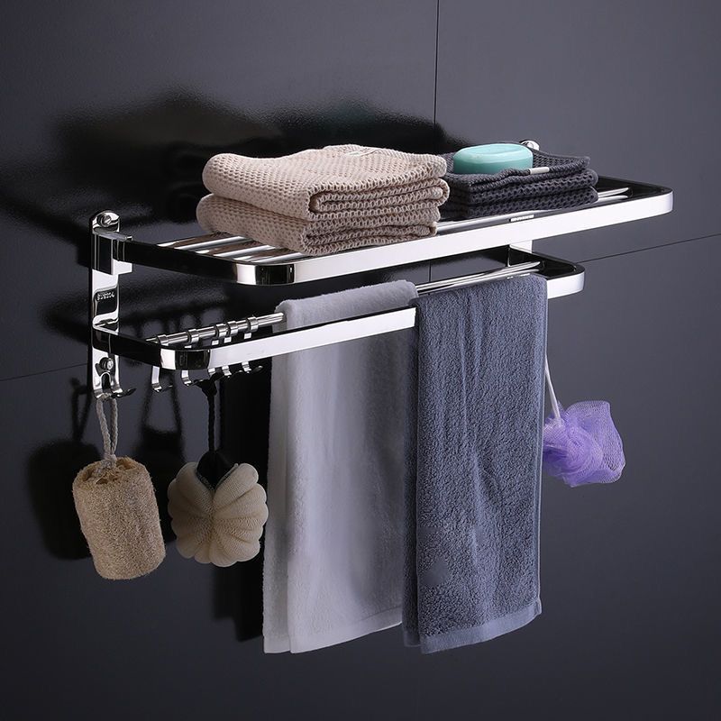 Avtoit | Modern Stainless Steel Bathroom Set Silver Bathroom Accessory Set