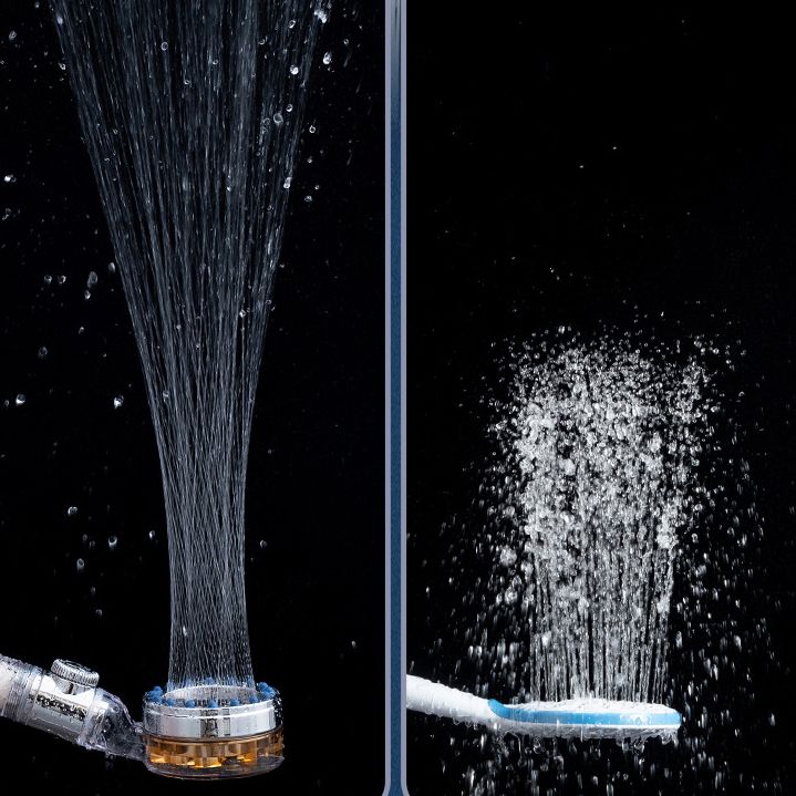 Avtoit | Contemporary Handheld Supercharged Showerhead Round Turbo Spray Head