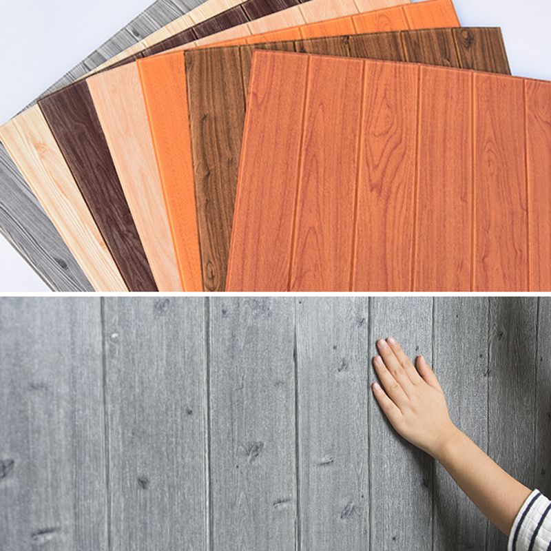 Avtoit | PVC Wall Paneling Smooth Wall Indoor Living Room Planks Set of 2