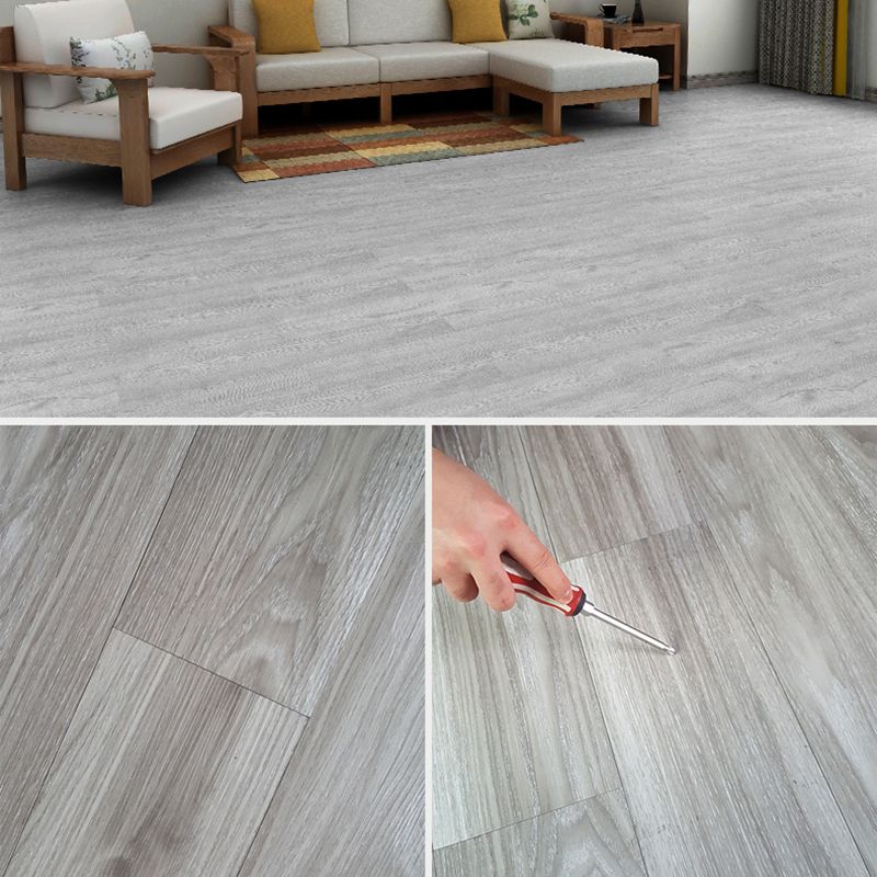 Avtoit | Square Edge Vinyl Floor Living Rooms PVC Flooring with Peel & Stick