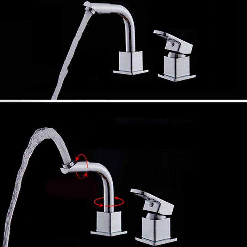Avtoit | Chrome Bath Faucet Trim with Lever Handle Deck Mounted Bathtub Faucet