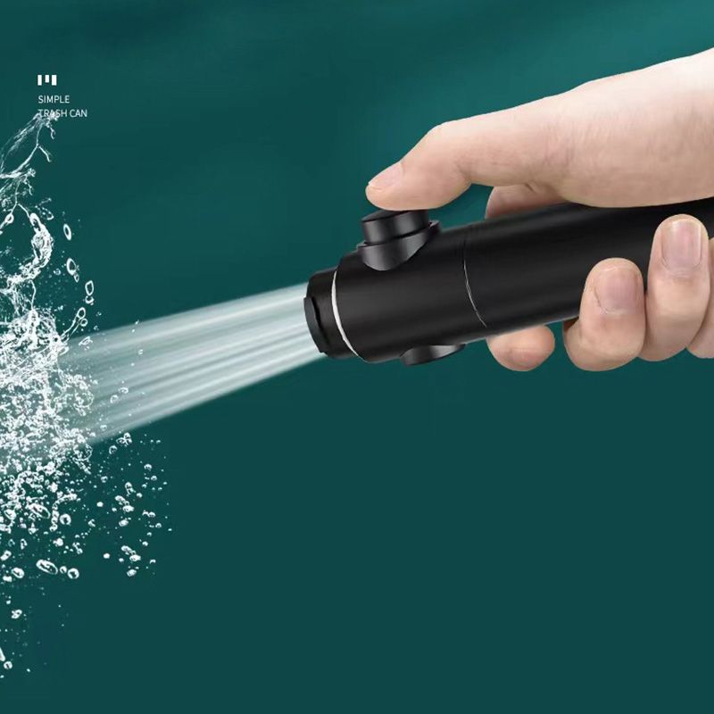 Avtoit | Round Handheld Shower Head Plastic Adjustable Spray Pattern Shower Head for Home
