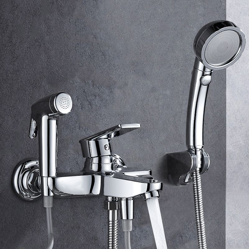 Avtoit | Popular Bathtub Filler Wall-Mounted Lever Handle Fixed Bathtub Faucet Trim