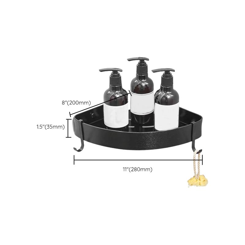 Avtoit | Modern Bathroom Accessory Set Black Soap Dish Bath Shelf Bathroom Set