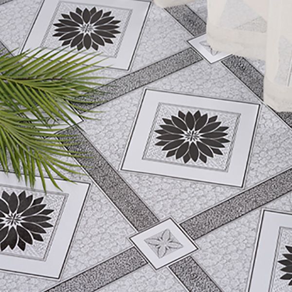Avtoit | Home Indoor Vinyl Floor Spiral Marble Print Square PVC Vinyl Floor