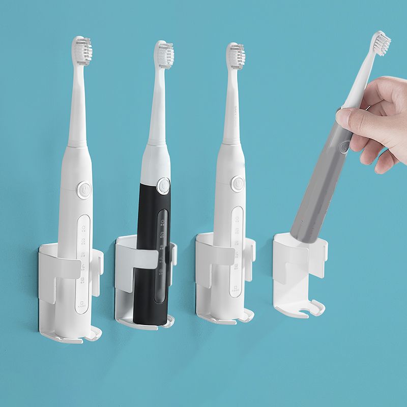 Avtoit | Modern Black/White 4-piece Bathroom Accessory Set, Toothbrush Holder