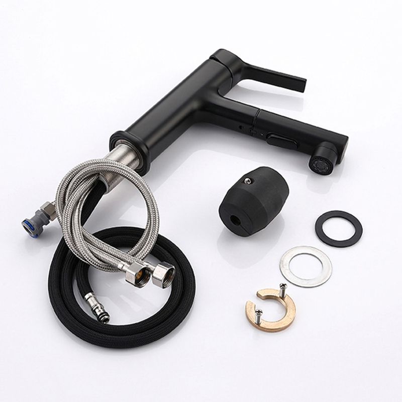 Avtoit | Round Vessel Sink Bathroom Faucet Simple Style Faucet with Brass Material