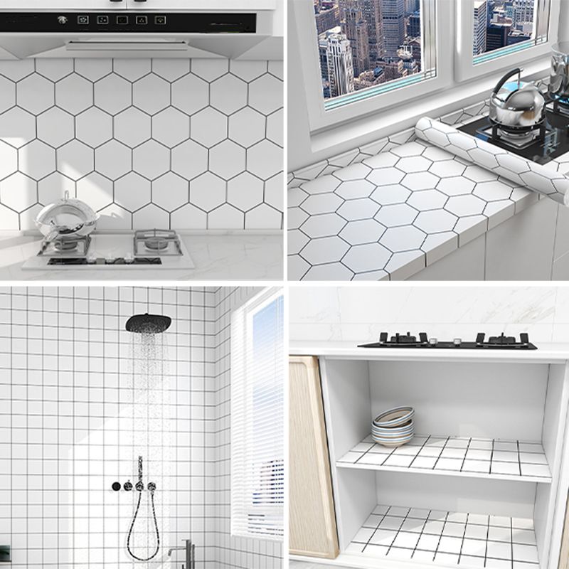 Avtoit | Modern Mosaic Tiles Smooth Peel & Stick Backsplash Wallpaper for Kitchen
