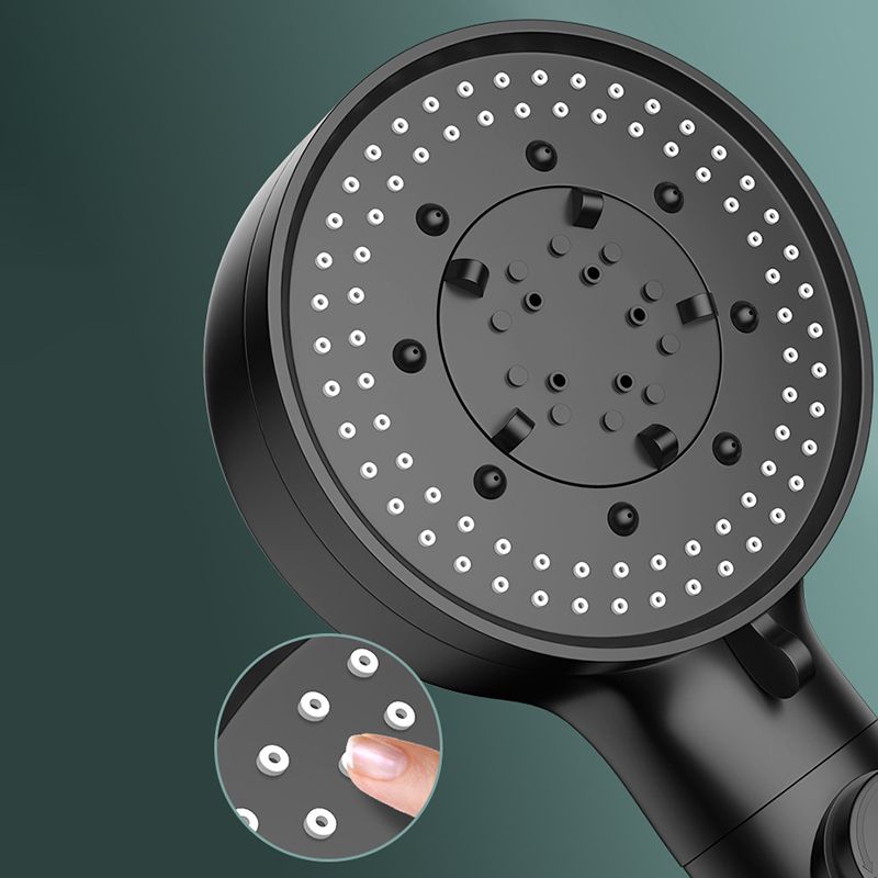 Avtoit | Bathroom Shower Head 5-Stream Round Hand Shower Holder Wall Mount Shower Head