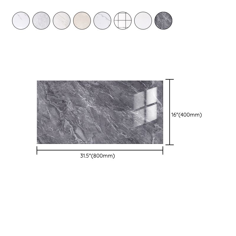Avtoit | Wall floor tile imitation marble paste waterproof floor tile wallpaper