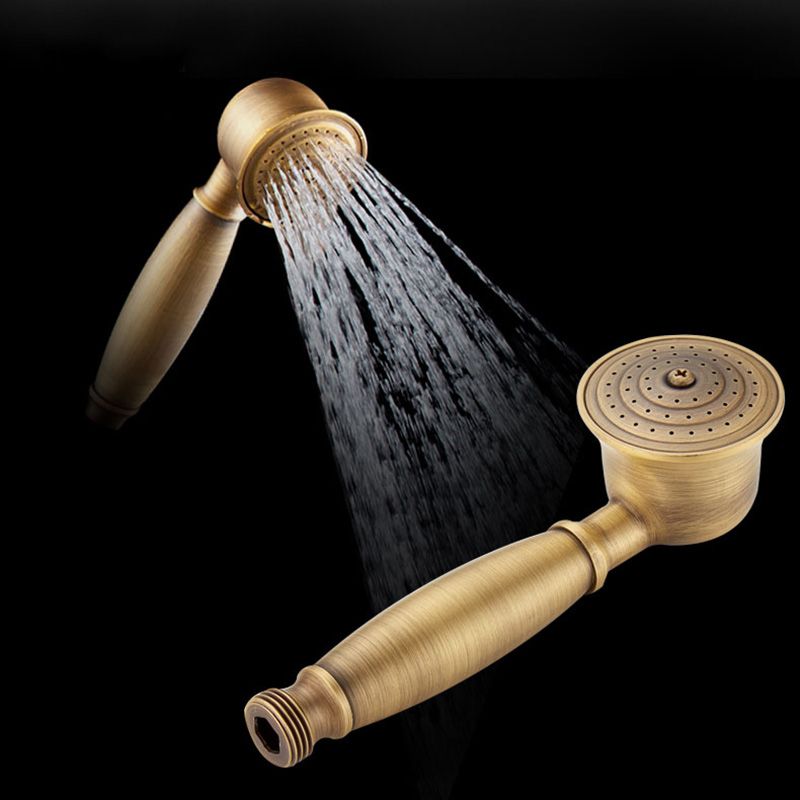 Avtoit | Traditional Handheld Shower Head with Hose Polished Brass Wall Mounted Shower Head